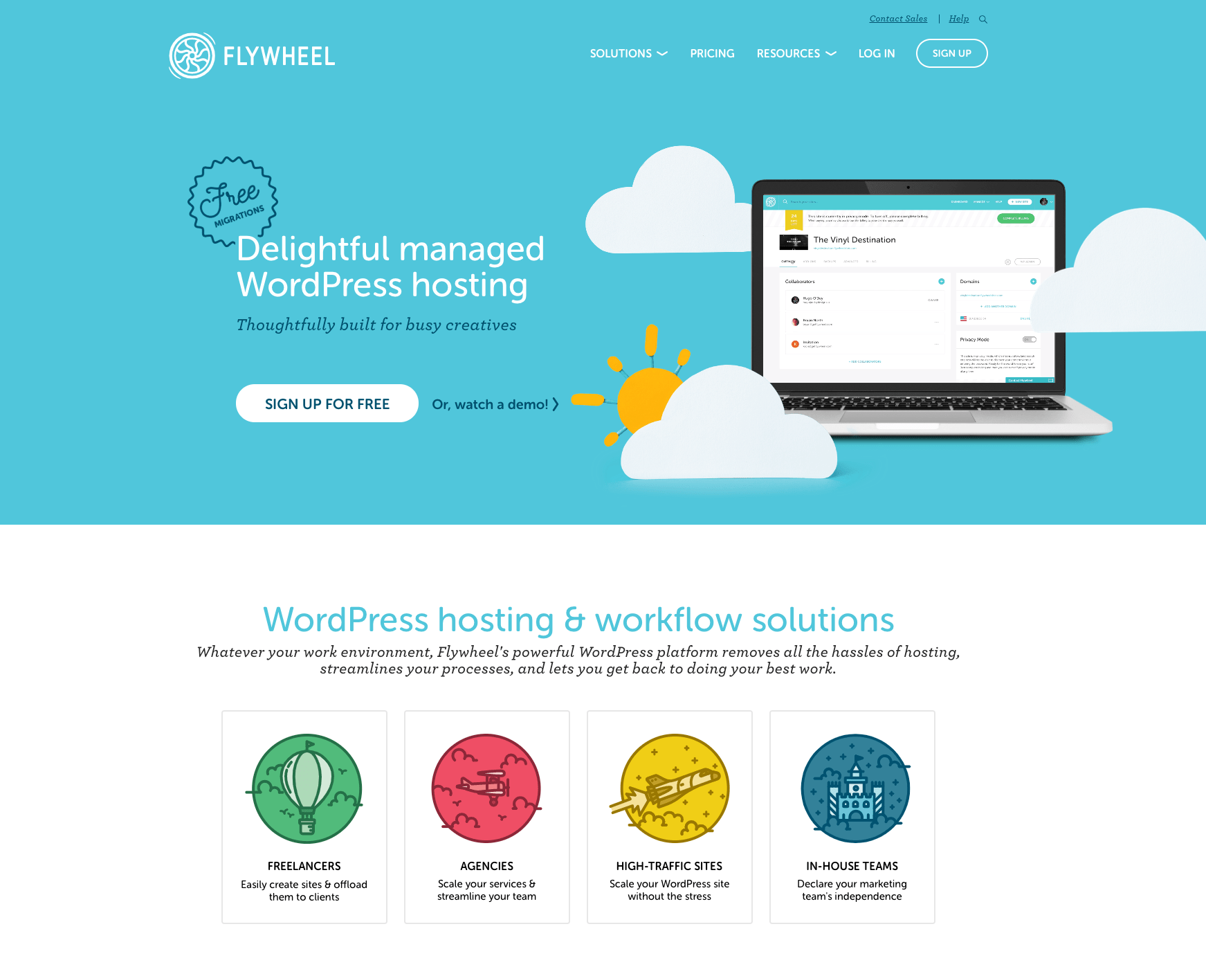 FlyWheel is the best Wordpress hosting company